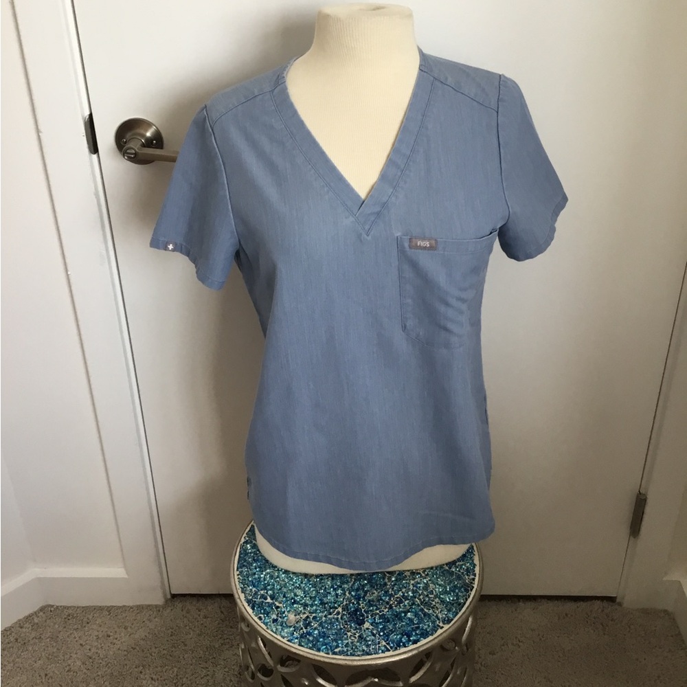 Fig Denim Top Size Small like New $35